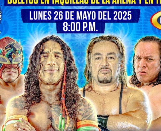 CMLL Lunes Clásico Results – May 26, 2025