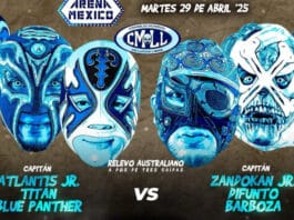 CMLL Martes de Arena Mexico Results – April 29, 2025