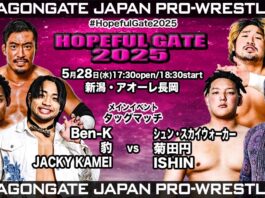 Dragon Gate Hopeful Gate Night 12 Results – May 28, 2025
