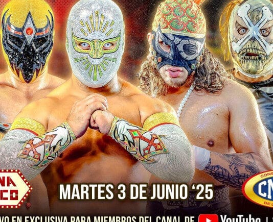 CMLL Martes de Arena Mexico Results – June 3, 2025