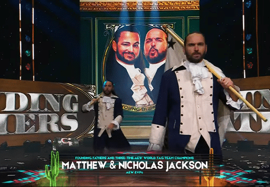 Matt Jackson Reveals Creative Process Behind The Young Bucks’ Founding Fathers Gimmick
