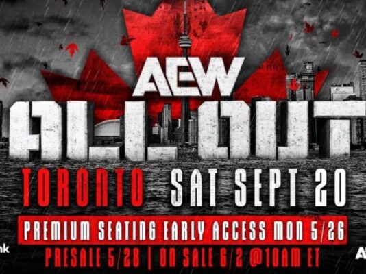 AEW All Out 2025 poster