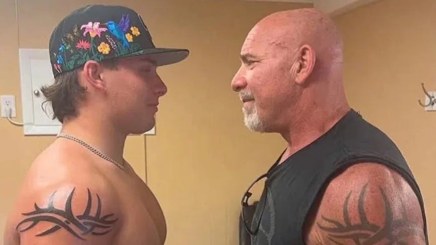 Goldberg Explains Why He Wouldn't Allow His Son To Sign A WWE NIL Deal