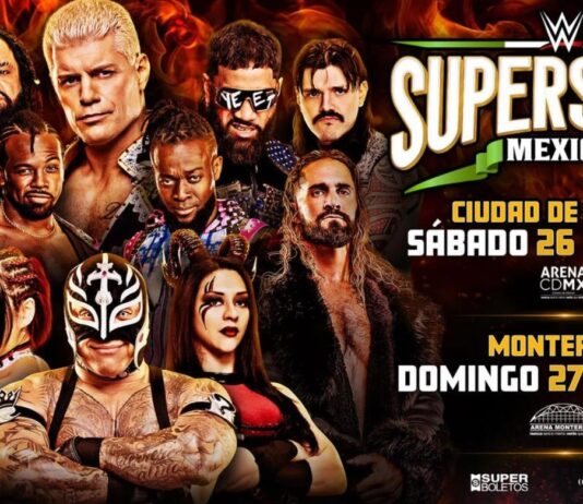 WWE Supershow from Mexico City poster