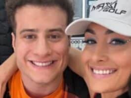 Photo: Nikki Garcia & MJF On Set Of Happy Gilmore 2