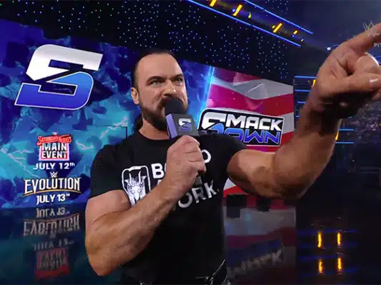 Drew McIntyre on WWE SmackDown