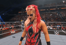 ZARIA in WWE ring