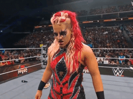 ZARIA in WWE ring