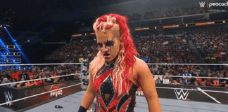 ZARIA in WWE ring