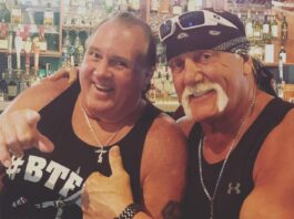 Brutus “The Barber” Beefcake Pays Emotional Tribute To Hulk Hogan Brutus Beefcake with Hulk Hogan