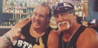 Brutus Beefcake with Hulk Hogan