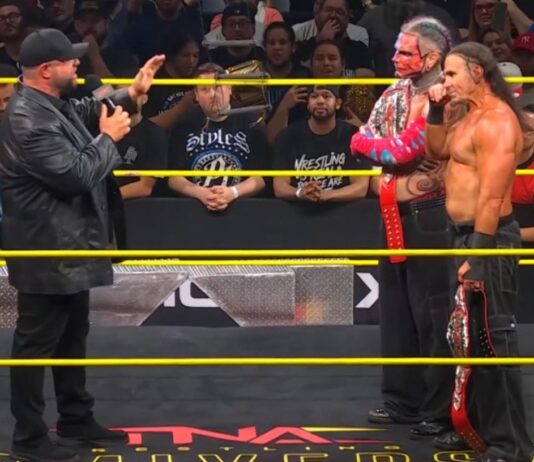 D-Von Reflects On His Legacy Ahead Of Last Match vs. The Hardys Bully Ray and the Hardys at TNA Slammiversay