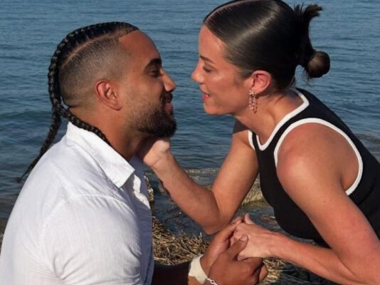 Katana Chance announces engagement.
