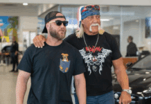 Nick and Hulk Hogan together
