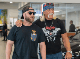 Nick and Hulk Hogan together