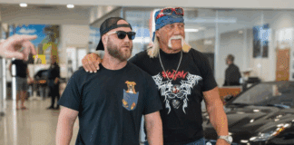 Nick and Hulk Hogan together