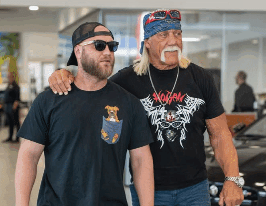 Nick and Hulk Hogan together