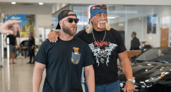 Nick and Hulk Hogan Nick and Hulk Hogan together