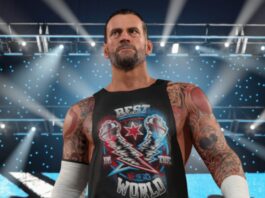 CM Punk in WWE 2K25 on Nintendo Switch 2