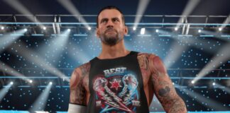 CM Punk in WWE 2K25 on Nintendo Switch 2