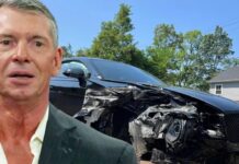 Vince McMahon involved in car accident.