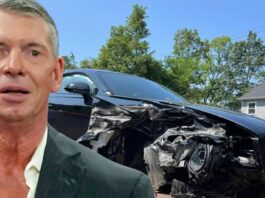 Vince McMahon involved in car accident.