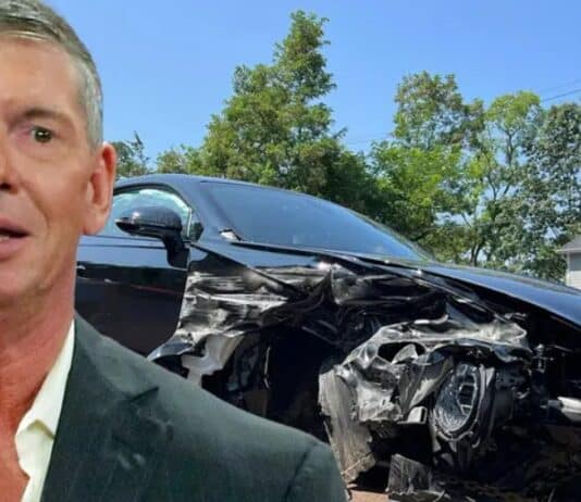 Vince McMahon involved in car accident.