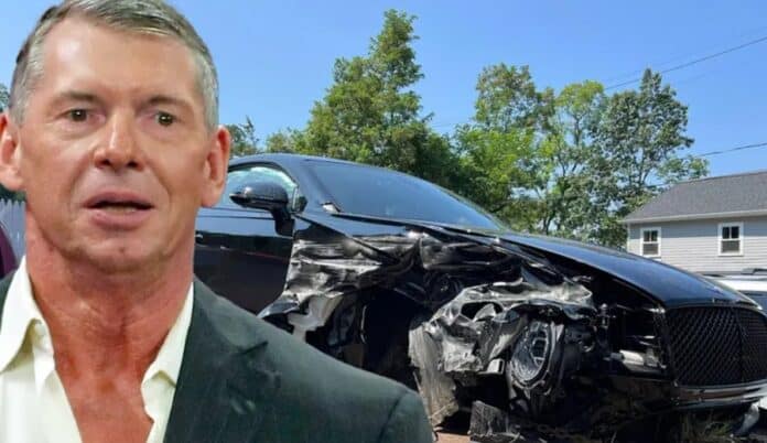 Vince McMahon Vince McMahon involved in car accident.