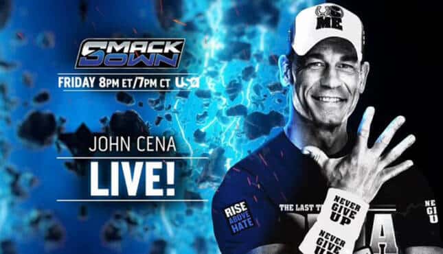 John Cena on SmackDown John Cena set for WWE SmackDown