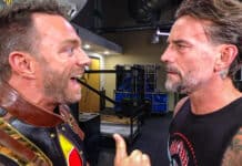 LA Knight and CM Punk in WWE