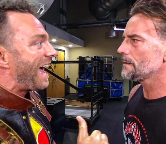 LA Knight and CM Punk in WWE
