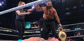 Seth Rollins cashes in MITB and defeats CM Punk for the World Title at WWE SummerSlam.