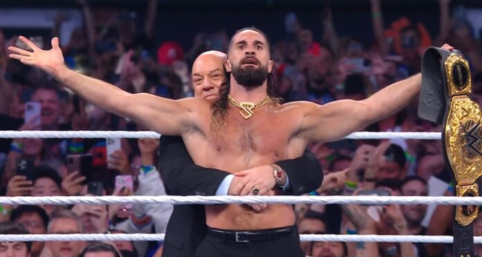 Seth Rollins and Paul Heyman Seth Rollins and Paul Heyman at WWE SummerSlam 2025