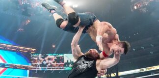 Brock Lesnar F5's John Cena