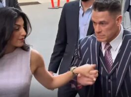 Shay Shariatzadeh and John Cena