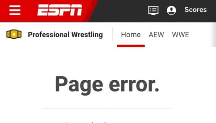 ESPN removes AEW