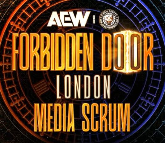 AEW x NJPW Forbidden Door Post Show Media Scrum