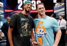 Tyrese Haliburton and John Cena