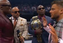 The Hurt Syndicate and MJF on AEW Dynamite