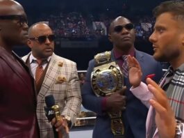 The Hurt Syndicate and MJF on AEW Dynamite