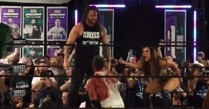Killer Kross and Scarlett Killer Kross and Scarlett Return to Game Changer Wrestling