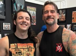 LJ Cleary and CM Punk