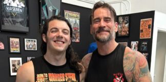 LJ Cleary and CM Punk