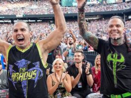 Matt and Jeff Hardy at WWE SummerSlam 2025