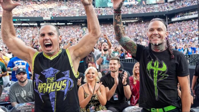 Matt and Jeff Hardy at WWE SummerSlam 2025