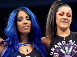Mercedes Mone (Sasha Banks) and Bayley
