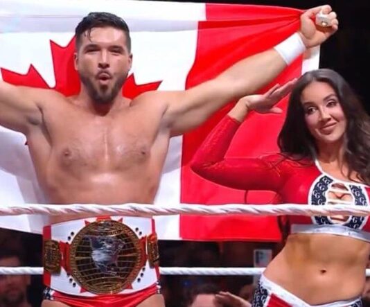 Ethan Page and Chelsea Green