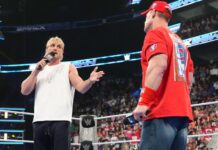 Logan Paul and John Cena in WWE