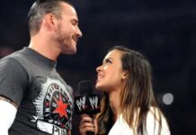 CM Punk and AJ Lee