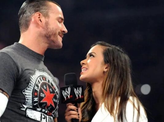 CM Punk and AJ Lee